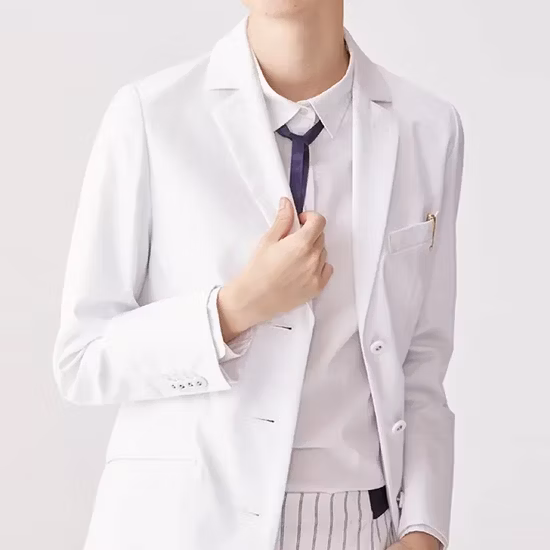 Uniforme de trabalho mais vendido OEM de alta qualidade para enfermeira e médico para laboratório clínico de farmácia