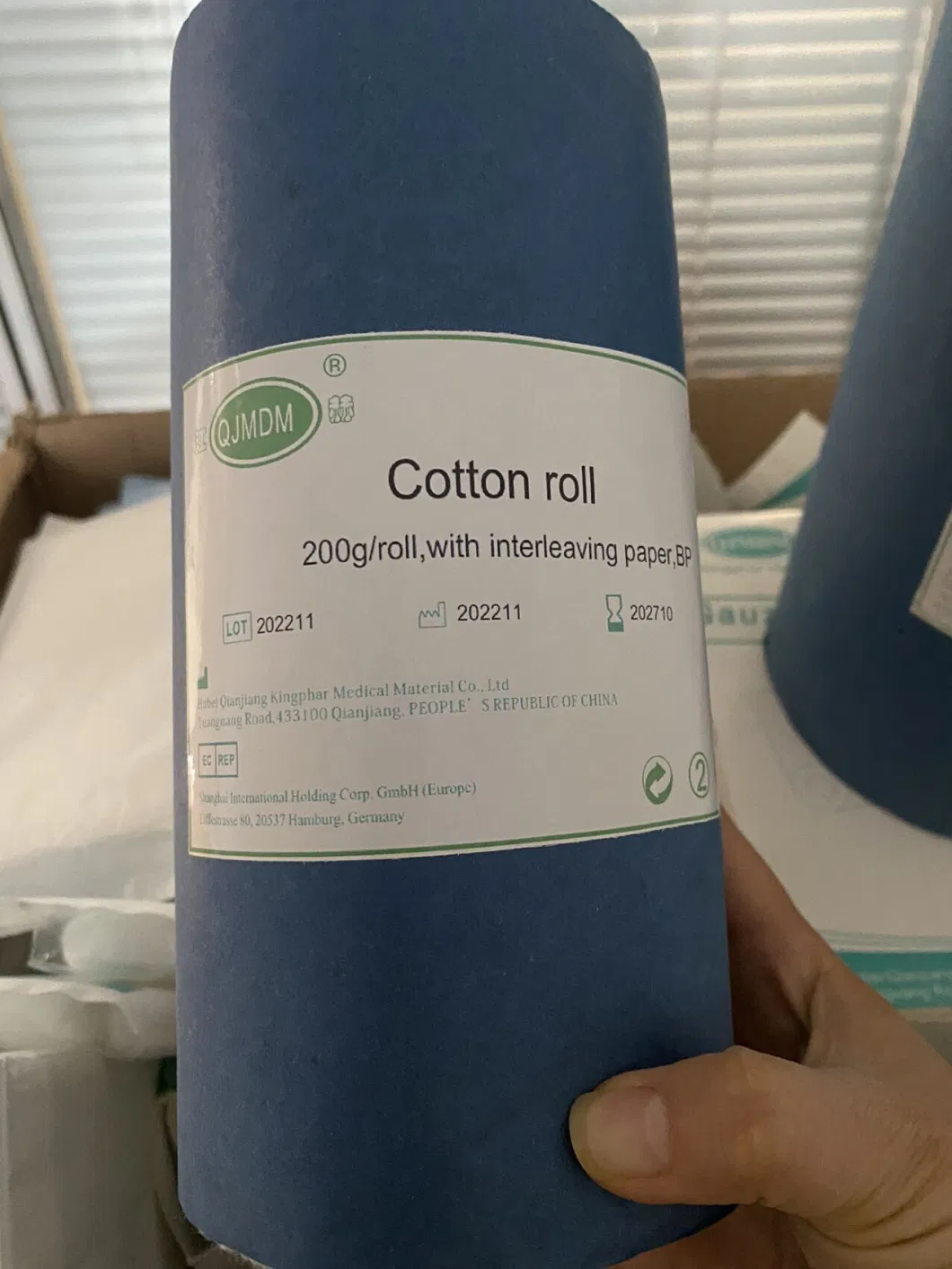 [Manufacturer] Different Size Hospital Use Medical Surgical Absorbent Cotton Wool Medical Supply with ISO CE White Color