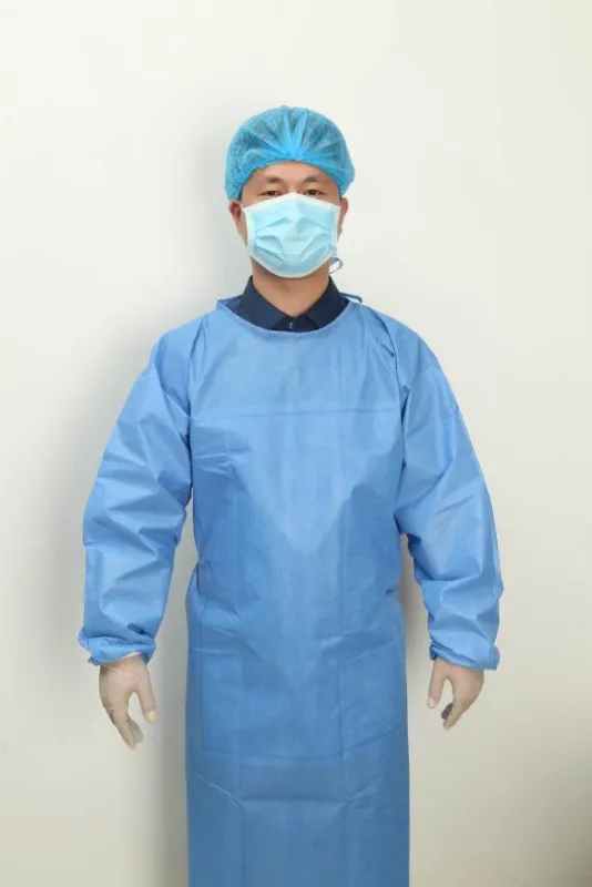 Suprimentos médicos hospitalares descartáveis ​​estéreis operando cirúrgico atacado nível 1 2 3 vestido de isolamento protetor