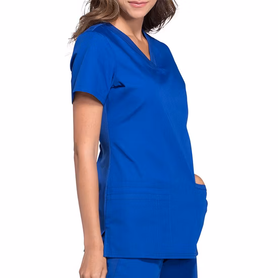 Em estoque venda quente personalizada atacado esfrega para terno médico moda feminina enfermeira médicos esfrega ternos uniformes hospitalares